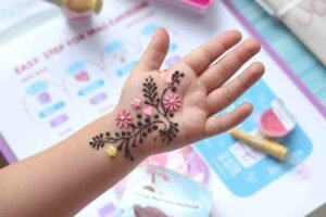 Easy Simple Mehndi Designs for Kids Step by Step: Fun & Safe