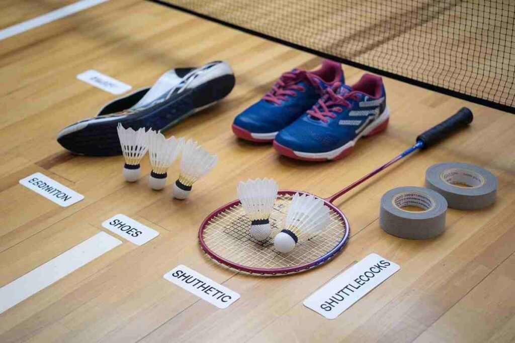 Badminton equipment