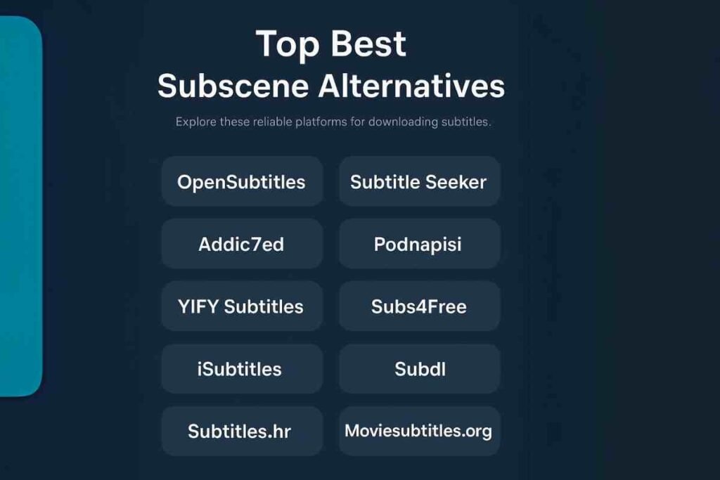 Subscene Alternatives