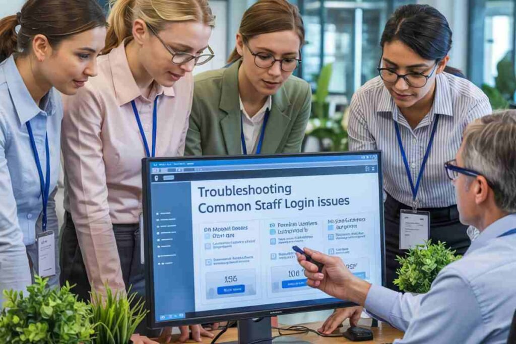 Staff login window