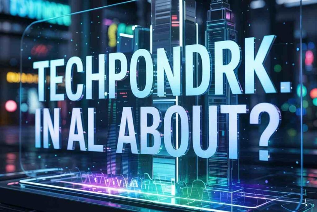 techpondrk. in